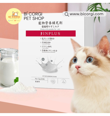 Sữa  dạng bột cho MÈO cung cấp dinh dưỡng JJJIN PLUS