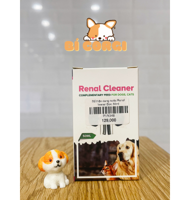 Siro Bổ Thận Renal Cleaner 50ml - Hỗ Trợ Điều Trị Suy Thận, Sỏi Thận, Phục Hồi Chức Năng Thận Chó Mèo nhập khẩu Đức