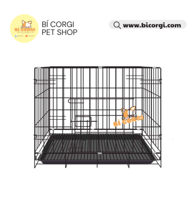 Chuồng cho chó và mèo cộng sắt sơn tĩnh điện nhiều kích thước