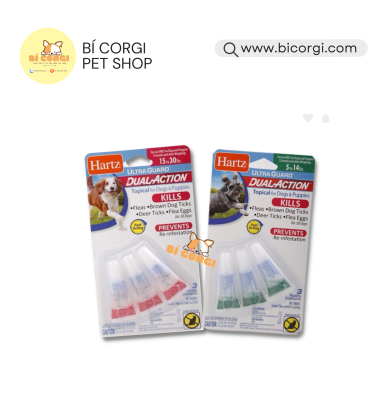 Nhỏ gáy tiêu diệt VE - RẬN cho chó HARTZ nhập khẩu Mỹ 