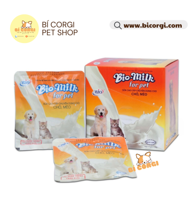 Sữa bột cho chó mèo con Bio Milk 100gr