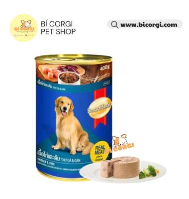 PATE LON SMARTHEART HƯƠNG VỊ THỊT GÀ VÀ GAN